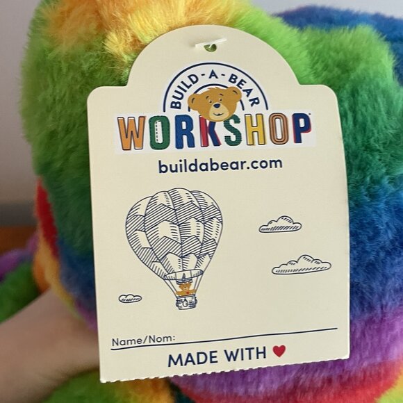 Build-A-Bear Rainbow Frog Plush - Picture 8 of 11